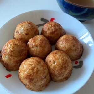 たこ焼きを出汁で食べる♪♪明石焼き風たこ焼き